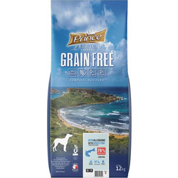 Prince Premium Adult Hypoallergenic Grain Free with Fish & Turkey 12kg