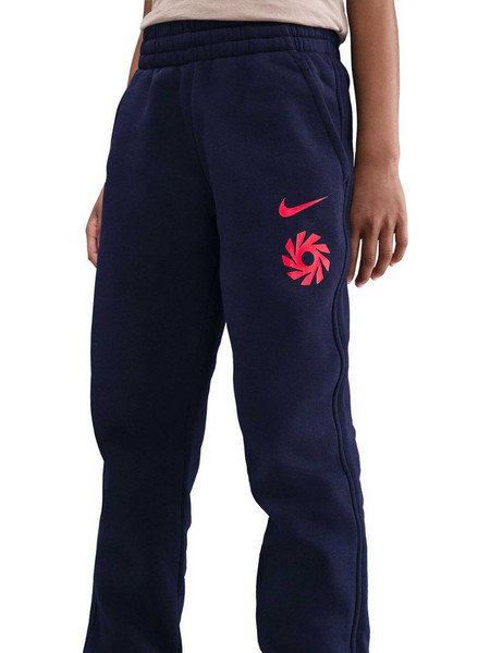 Nike Παιδικό Παντελόνι Φόρμας Navy Μπλε Φούξια HV0211-498