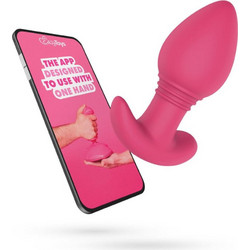EasyToys Axel Πρωκτική Σφήνα Ασύρματη με Δόνηση Ροζ