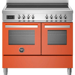 Bertazzoni Italia PRO105I2EART Κουζίνα Ηλεκτρική 5lt με Επαγωγικές Εστίες 99.5cm