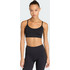 Adidas Workout Essentials Αθλητικό Μπουστάκι με Μέτρια Στήριξη & Αφαιρούμενη Ενίσχυση Μαύρο KD9104