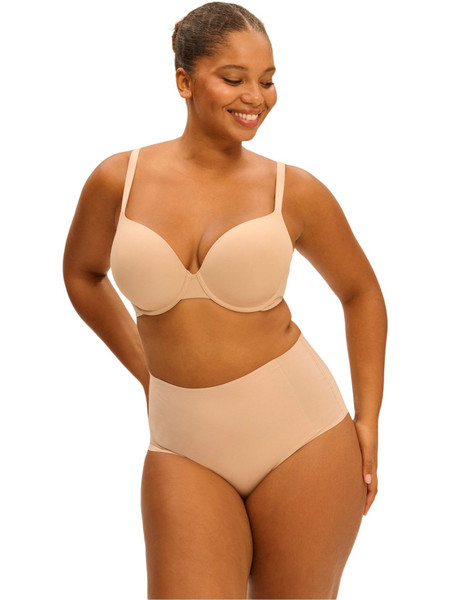 Simone Perele Κορσές Slip Σύσφιξης χωρίς Ραφές Μπεζ 1F6610-739