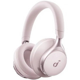 Anker SoundCore Space One Ασύρματα Bluetooth Ακουστικά Over Ear με Noise Cancelling Ροζ