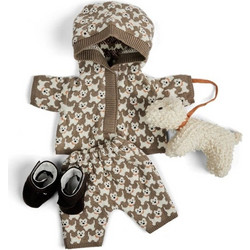 Smallstuff Doll Clothing Sweat Suit with Shoes & Dog 40010-45