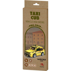 Wudorld Pull Back Taxi Cub WWR-004