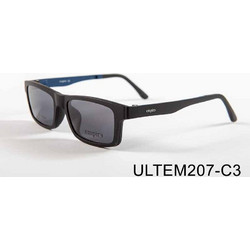 Empire ULTEM 207C3 Ανδρικός Σκελετός Γυαλιών Οράσεως με Clip-On Κοκάλινος Μαύρος