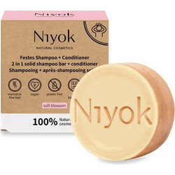 Niyok Soft Blossom Σαμπουάν & Conditioner για Επανόρθωση 80gr