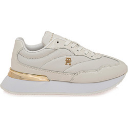 Tommy Hilfiger Γυναικεία Sneakers Εκρού FW0FW09033-0LE