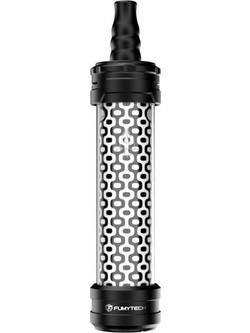 FumyTech Hookah Air Mini Black White Pattern Ηλεκτρονικό Τσιγάρο Pod Kit 3ml με Ενσωματωμένη Μπαταρία