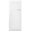 Smeg 50's Style FAB28LWH6 Retro Μονόπορτο Ψυγείο 270lt Υ153xΠ60.1xΒ72.8cm Λευκό