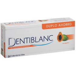 Dentiblanc Papaya Intensive Whitening Οδοντόκρεμες για Λεύκανση 2x100ml