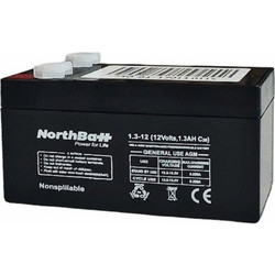 Northbatt Μπαταρία VRLA-AGM 12V 1.3Ah