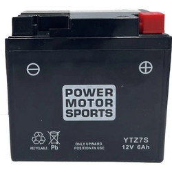 Power Motor Sports Μπαταρία Μοτοσυκλέτας YTZ7S 6Ah