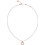 Guess Γυναικείο Κολιέ από Ατσάλι Ροζ Χρυσό UBN03159JWRGT