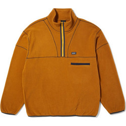 Huf Elysian Γυναικείο Φούτερ Fleece με Τσέπες Πορτοκαλί 770231