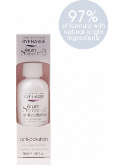 Byphasse Anti-Pollution Sorbet Αντιγηραντικό Serum Προσώπου με Υαλουρονικό 50ml