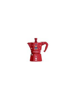 Bialetti Joyful Christmas Moka Express Μπρίκι Espresso 3Cups Κόκκινο