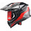 Pilot Helmets Atacama SV Block Grey Red Κράνος Μηχανής On / Off 1550gr