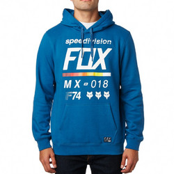 Fox Racing Ανδρικό Φούτερ με Κουκούλα & Τσέπες Μπλε 19691-157
