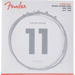 Fender 250M Σετ 6 Χορδές Ηλεκτρικής Κιθάρας Nickel Plated Steel 11-49"