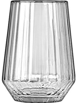 Estia Ποτήρι Νερού Γυάλινo Ripple 410ml 07-35723
