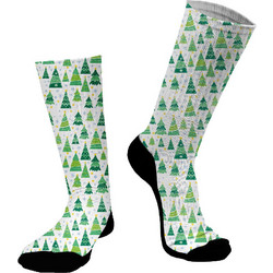Dimisocks Do You Dare Christmas Trees Χριστουγεννιάτικες Ανδρικές Κάλτσες Ψηλές Λευκές 70078