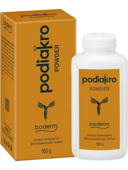 Boderm Podiakro Φυσικό Αποσμητικό σε Πούδρα Χωρίς Αλουμίνιο για Μύκητες Ποδιών 100gr