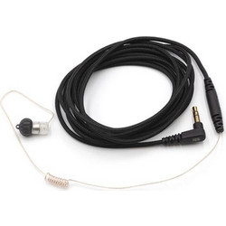 Bubblebee Industries The Sidekick 3 BC Mono Curly Transparent Ακουστικό Ψείρα In-Ear Μαύρο