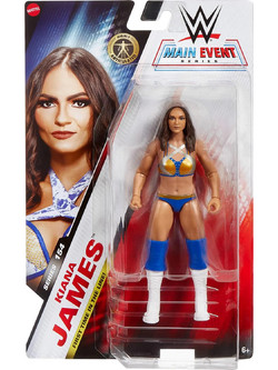 Mattel WWE Main Event Series 154 Kiana James Φιγούρα Δράσης για 6+ Ετών