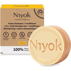 Niyok Vitamina Φυτικό Σαμπουάν για Επανόρθωση 80gr
