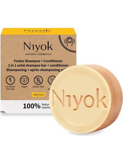 Niyok Vitamina Φυτικό Σαμπουάν για Επανόρθωση 80gr