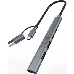 Inca IUTP-06TX USB Hub 3.0 USB-C με 5 Θύρες USB-A / USB-C