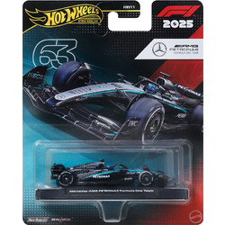 Mattel Hot Wheels Premium F1 2025 Mercedes-AMG Petronas Formula One Team #63