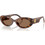 Dolce & Gabbana DG4537 347073 Γυναικεία Γυαλιά Ηλίου Οβάλ Κοκάλινα Ταρταρούγα με Καφέ Φακό