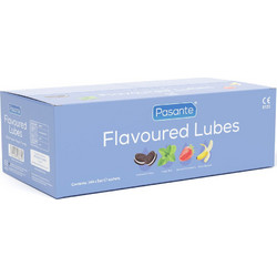 Pasante Flavoured Lubes Λιπαντικό Gel Νερού Κόλπου & Πρωκτού 144x5ml