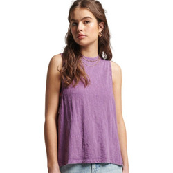 Superdry Γυναικείο Αθλητικό T-Shirt Μωβ W6011267A-6MX