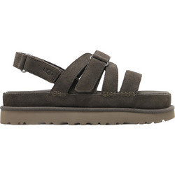 UGG Golden Glow Γυναικεία Σανδάλια Suede Ανθρακί 1175122-DNSS