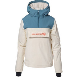 Iguana Lumari Γυναικείο Μπουφάν Χειμωνιάτικο Pullover Μακρύ Εκρού 92800622533