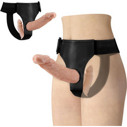 Pretty Love Arnes Εσώρουχο Strap On με Διπλό Dildo Flesh