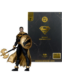 McFarlane DC Multiverse Gold Label Superman Knightmare Edition 18cm
