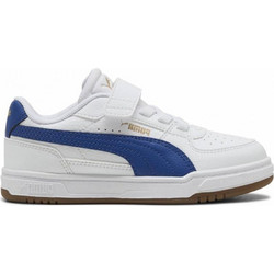 Puma Caven III Παιδικά Sneakers Λευκά Μπλε 406239-05