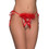 Milena By Paris Γυναικείο Sexy String Αυτοκινήτου Κόκκινο 6949