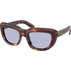 Prada PR07S 15W30X Γυναικεία Γυαλιά Ηλίου Πεταλούδα Κοκάλινα Ταρταρούγα με Μπλε Φακό