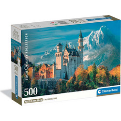 Puzzle Clementoni Κάστρο Neuschwanstein 500 Κομμάτια