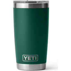 YETI Rambler Tumbler Black Forest Green 591ml