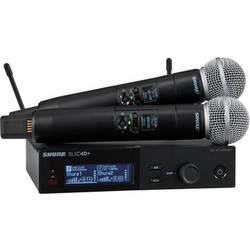 Shure SLXD24D+E/SM58 S50 Σετ 2 Ασύρματα Μικρόφωνα Χειρός XLR Mini