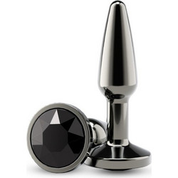 NS Novelties Rear Assets Tapered Small Πρωκτική Σφήνα Diamond Plug Ασημί