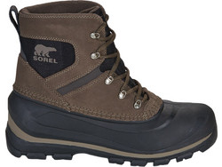 Sorel Buxton Lace Ανδρικά Αρβυλάκια Δερμάτινα Καφέ Αδιάβροχα 2084901245