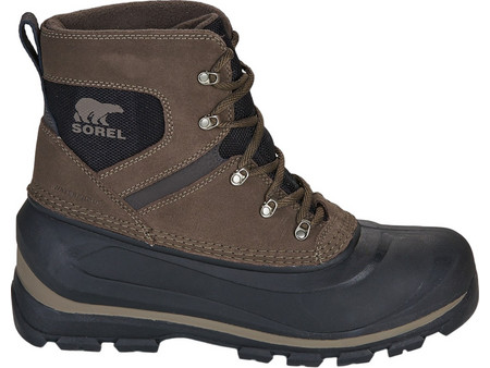 Sorel Buxton Lace Ανδρικά Αρβυλάκια Δερμάτινα Καφέ Αδιάβροχα 2084901245