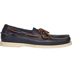 Sebago Ανδρικά Μοκασίνια Boat Shoes Δερμάτινα Navy Μπλε L73118WW-908
